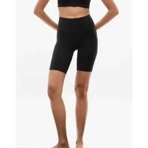 Athleta Athleisure Ultra High Rise Elation 7" Short Size XS Black